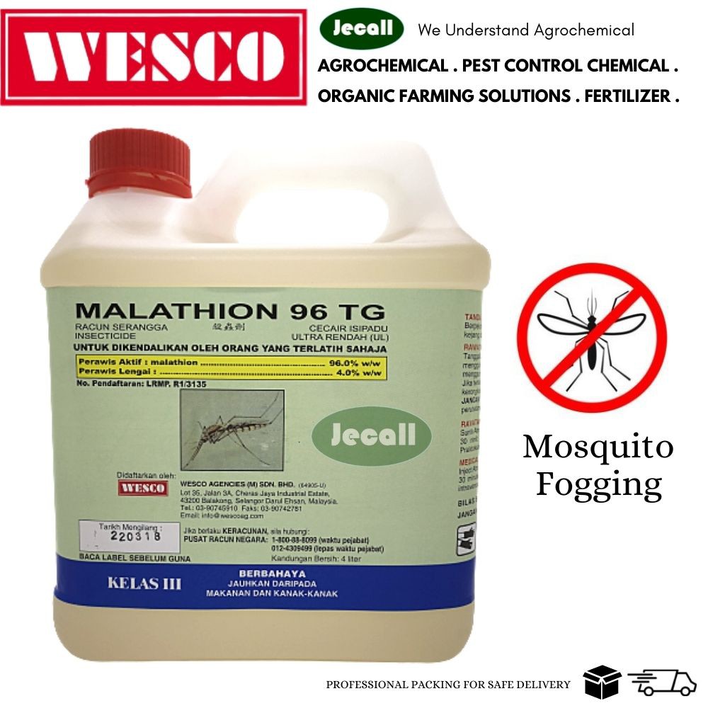 Wesco Malathion 96TG 4 Liter / Malathion 96 / Nyamuk Aedes / Mosquito