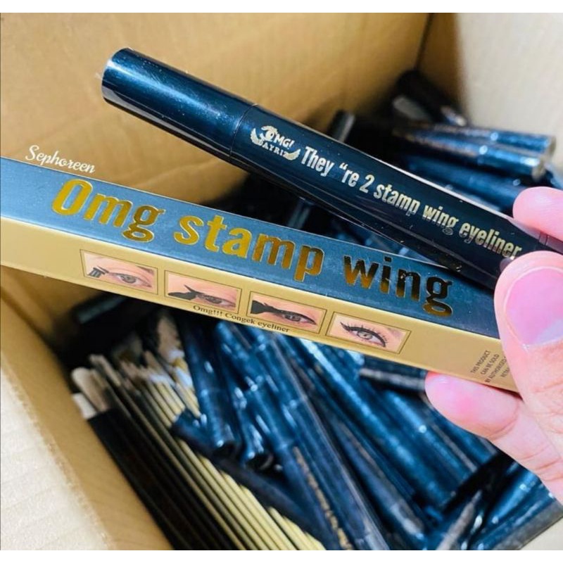 [READY STOCK] EYELINER STAM WINGS. OMG EYELINER Shopee Malaysia