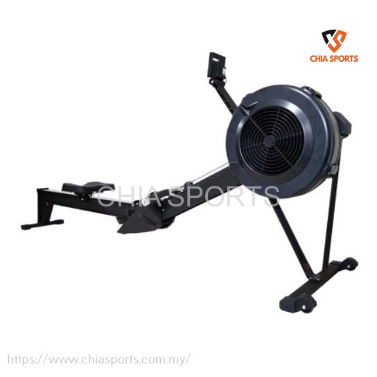 Air Rowing Machine Cardio Rower Foldable Adjustable Resistance Back Stamina Magnet Series Boating Gym Equipment