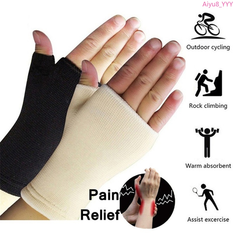 Aiyu8_YYY 1 Pair Breathable Wrist Hand Brace Support Antislip Wear