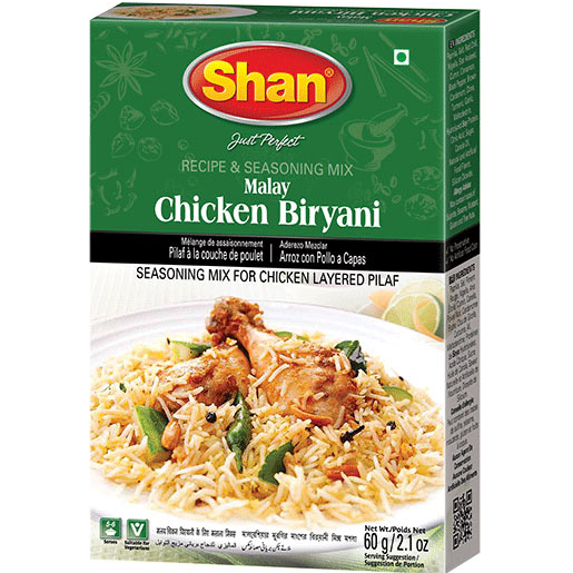 Shan Malay Chicken Biryani Masala Rempah Biriyani 50g | Shopee Malaysia