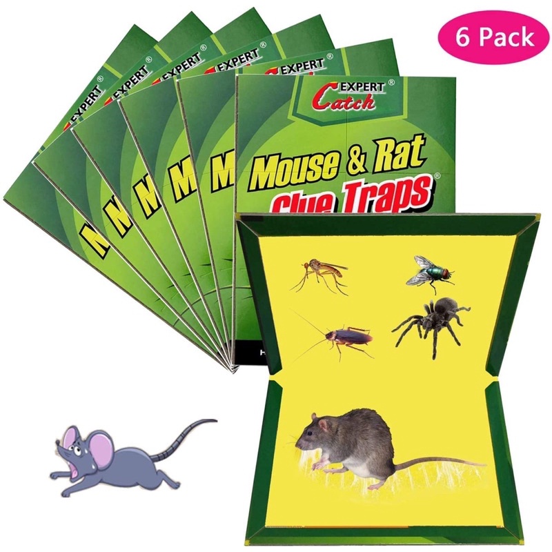 Sticky mouse catcher board trap Rat Glue Trap Boards Pest Control lekat