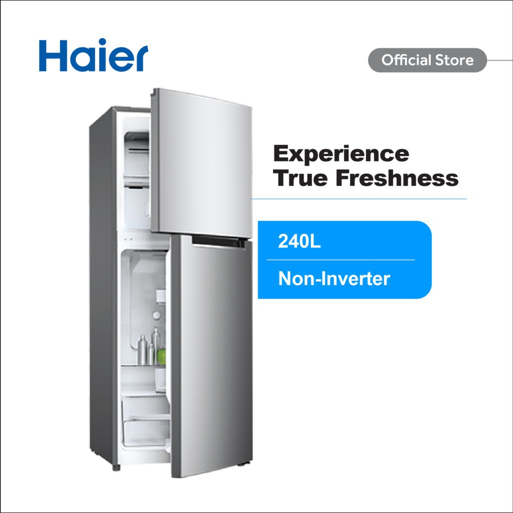 Haier Standard 2 Door 240l Hrf238h Shopee Malaysia
