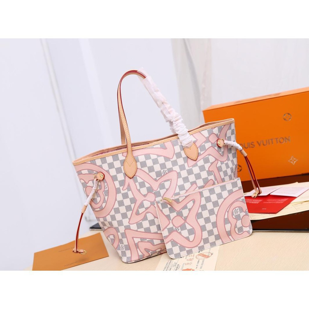 Louis Vuitton/Louis Vuitton Handbag pink handbag LV shoulder diagonal package Louis Vuitton side ...