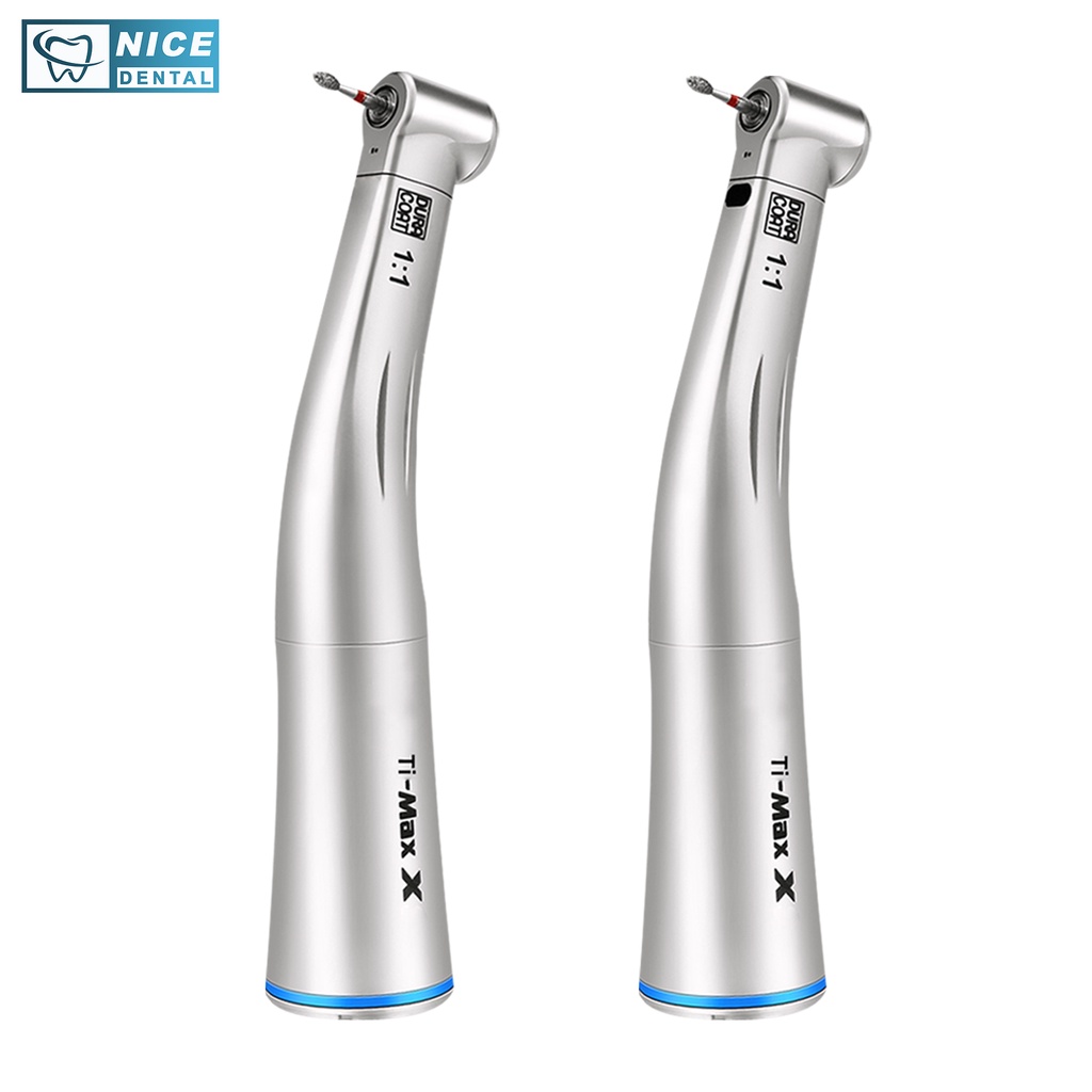 NSK 1:1 Dental Low Speed Handpiece Turbine LED Fiber Optic CA Bur Push ...