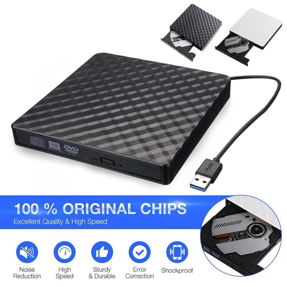 Usb External Optical Drive Dvd Burner Notebook Usb3 0 Optical Drive Mobile Computer Dvd Check Diamond Surface Appearance Usb External Dvd Burner Harupink Shopee Malaysia