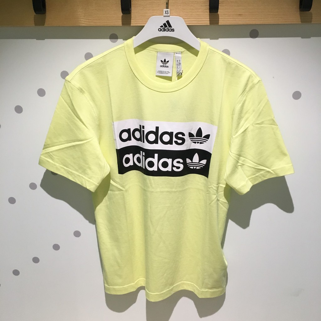 adidas fluorescent t shirt