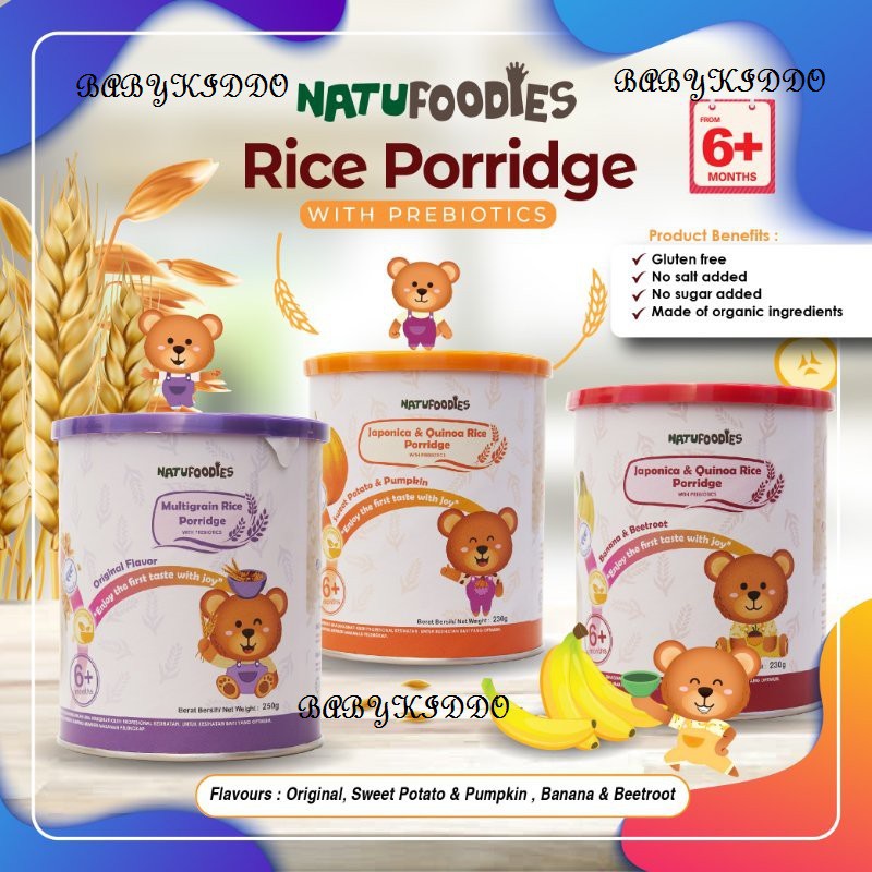 organic rice porridge