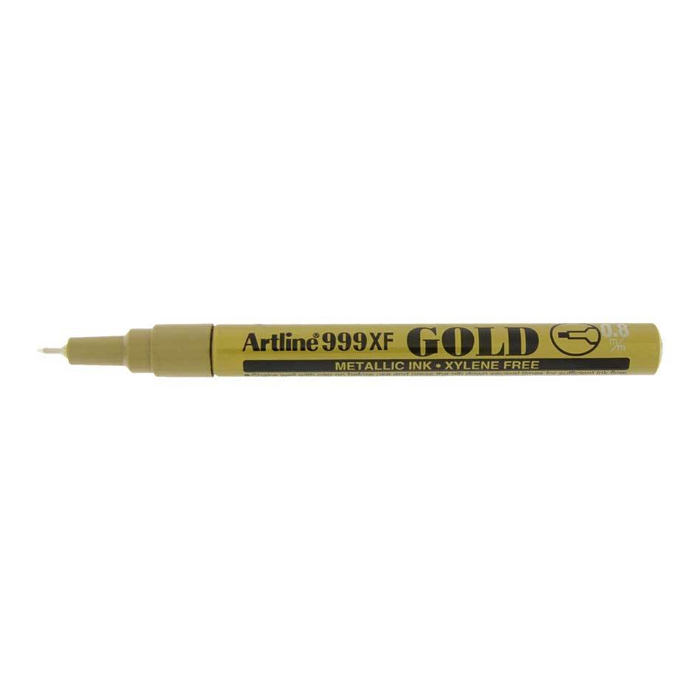 Artline 999XF Metallic Marker 0.8mm Gold Shopee Malaysia