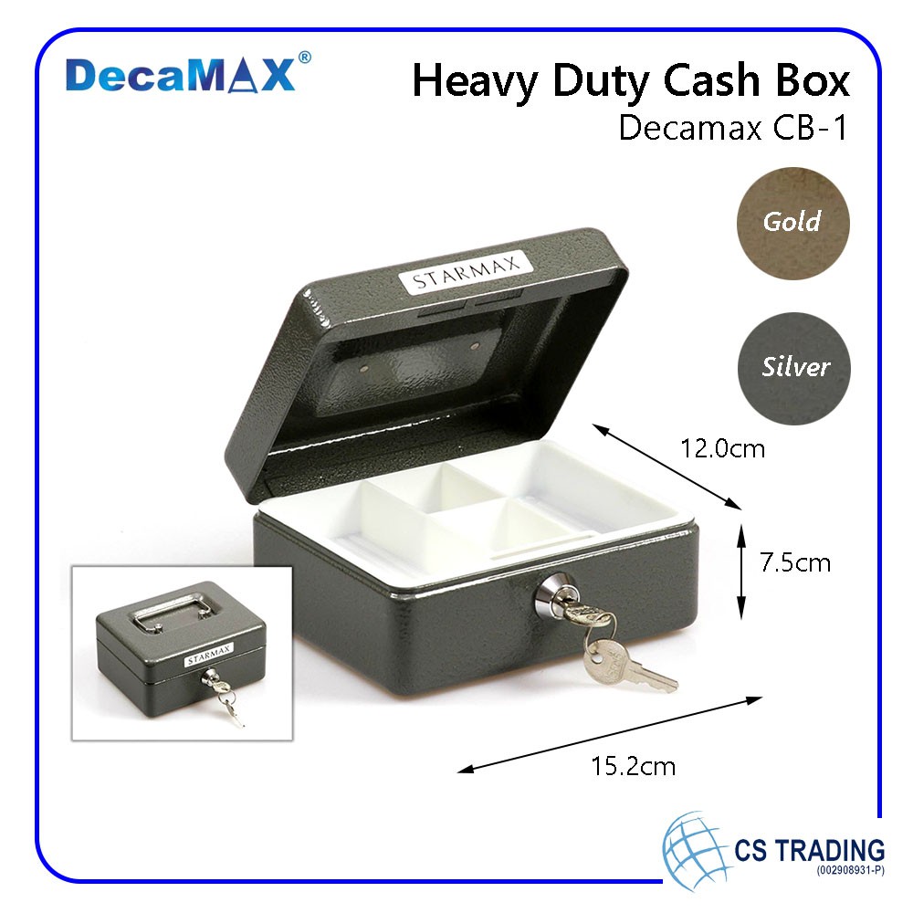 [Made in Taiwan] Decamax Starmax CB-1 Cash Box