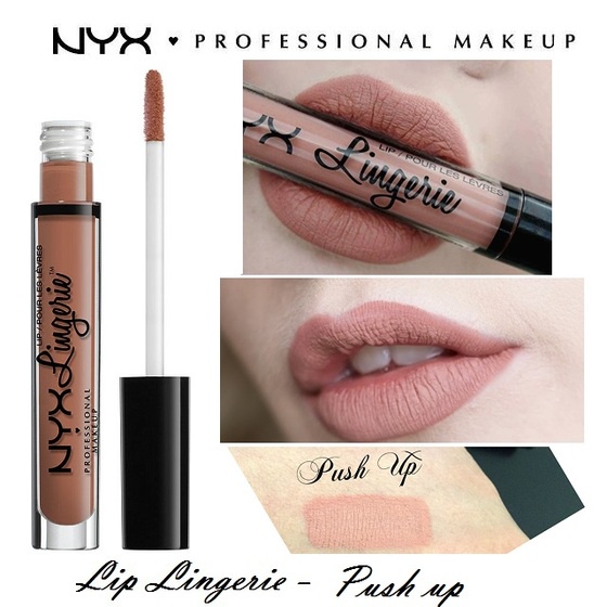 Nyx Professional Makeup Lingerie Liquid Matte Lipstick LIPLI06 Push Up