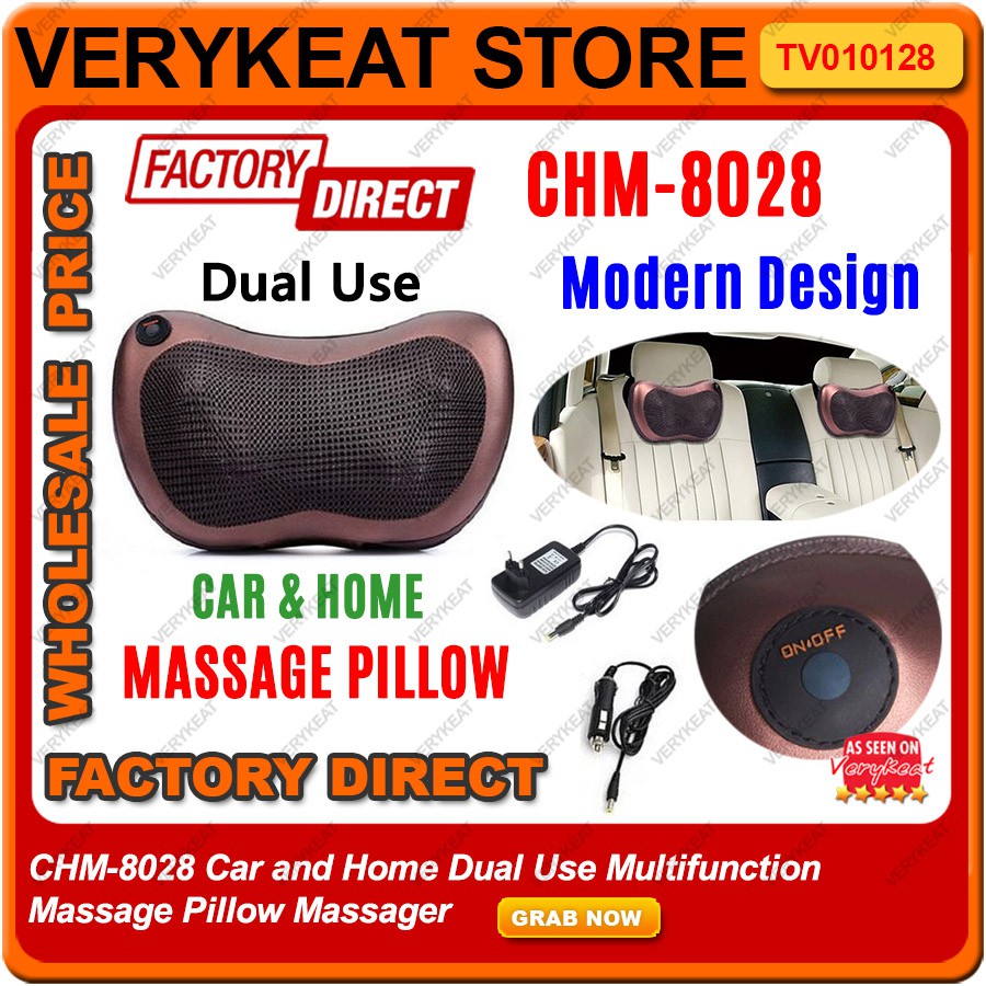 car and home massage pillow chm 8028