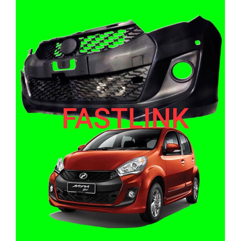 PERODUA MYVI IKON ICON 1.5 SE FRONT BUMPER DEPAN 100% NEW 