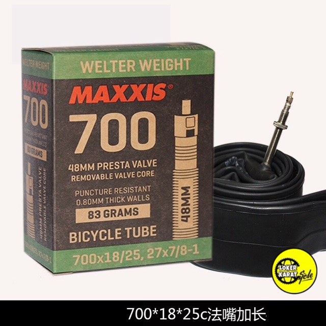 maxxis ultralight tube 700c