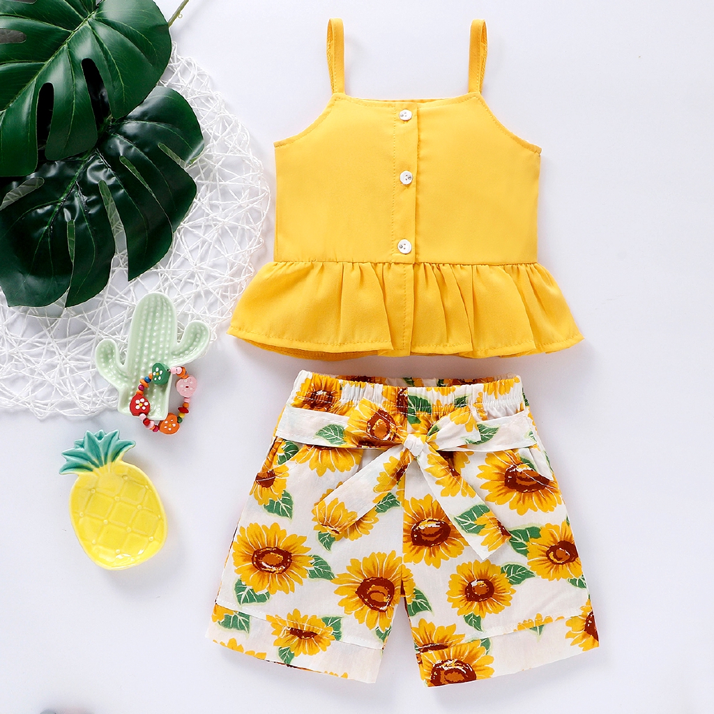 sunflower dress baby