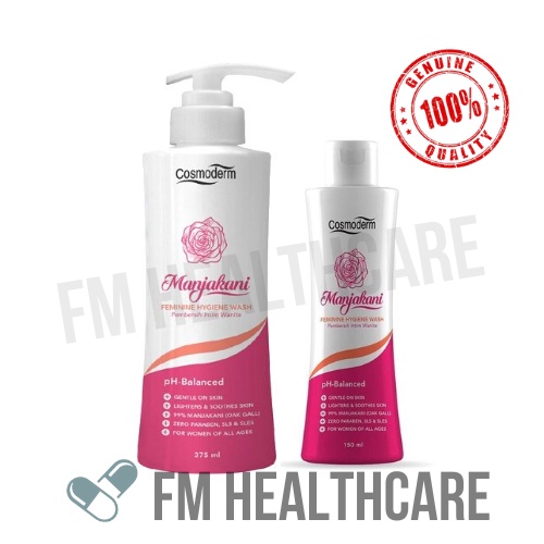 Cosmoderm Manjakani Feminine Hygiene Wash (150ml / 375ml) Shopee Malaysia