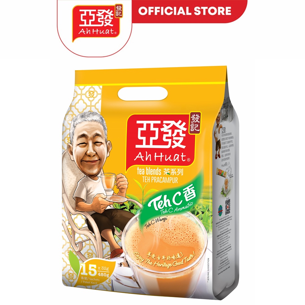 Ah Huat Teh C (32g X 15 Sachets) 亚发Teh C香 | Shopee Malaysia
