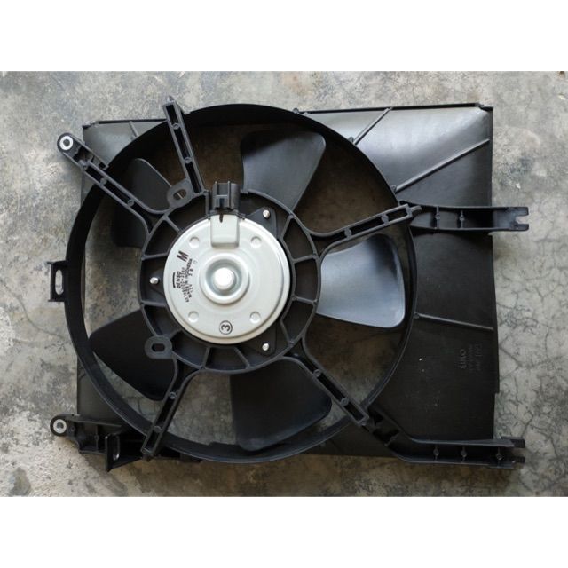 ORIGINAL PERODUA MYVI LAGI BEST RADIATOR FAN MOTOR COMPLETE ASSEMBLY
