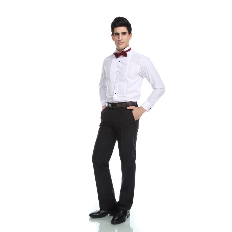 Men S French Shirt Wedding Reception Performance Men S Dress Shirt