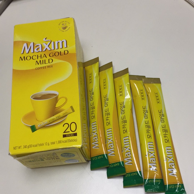  Maxim Coffee Korea  Shopee Malaysia