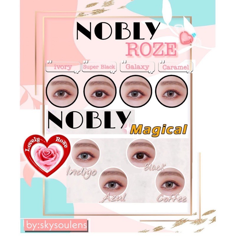 Nobly Soflent 15mm Nobly Roze Magical Shopee Malaysia