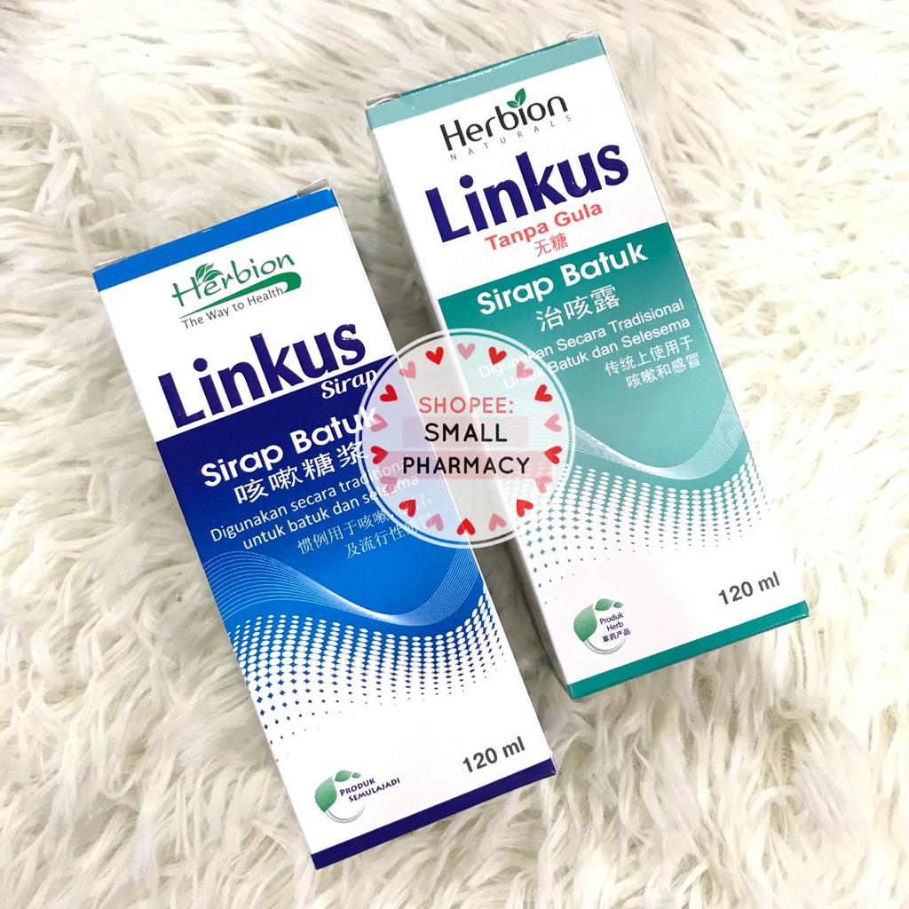 Linkus Cough Syrup / Linkus Cough Syrup Sugar Fee 120ml [ Fragile ...