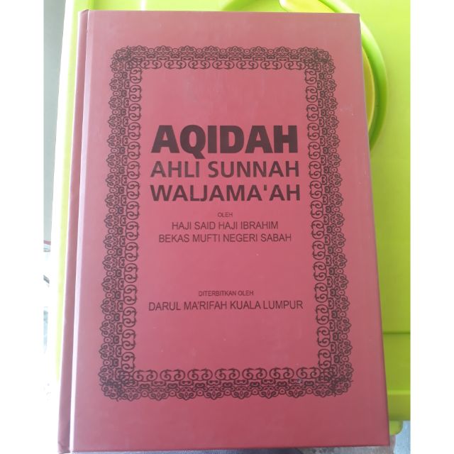  NEW COVER  Buku Akidah Ahli Sunnah wal Jamaah tulisan ...