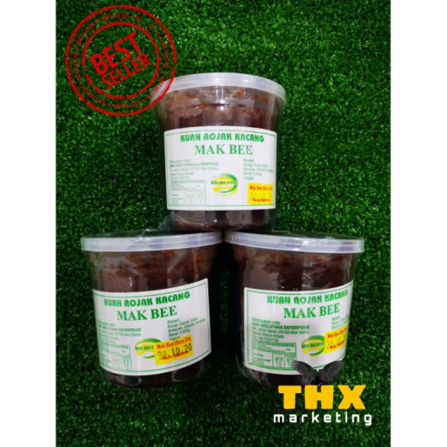 TERMURAH KUAH ROJAK MAK BEE ORIGINAL 350G FREE BUBBLE ...