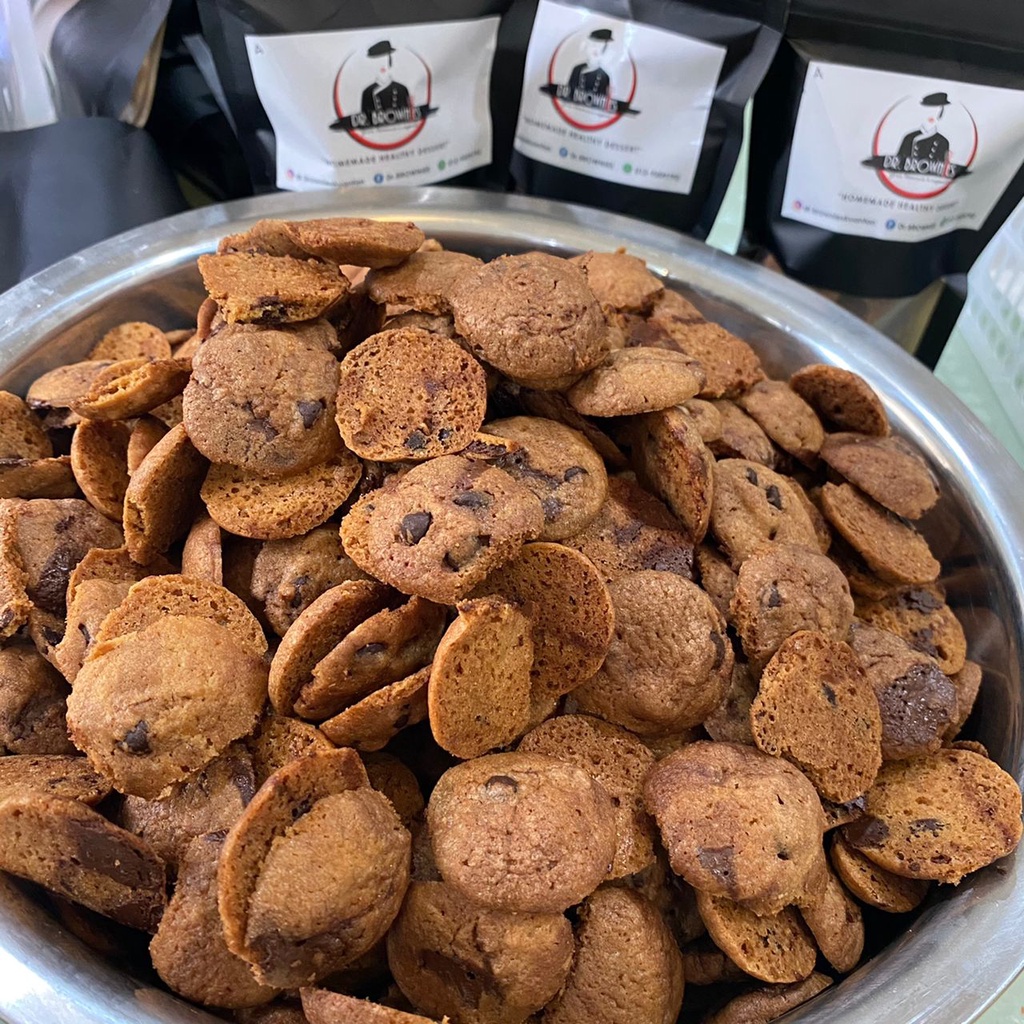 CHOCOLATE COOKIES INDIVIDUAL PACK Choc chip cookies Almond Cookies Craving Cookies Rangup dan less sweet cookies