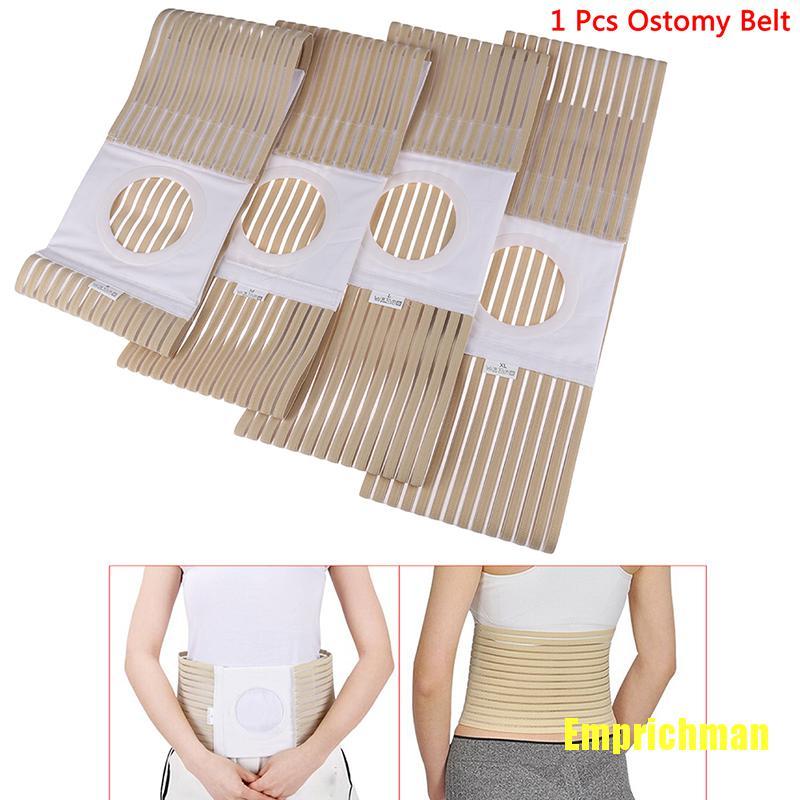 Emprichman❀ Ostomy Belt Unisex Ostomy Hernia Support Abdominal Binder Brace Stoma