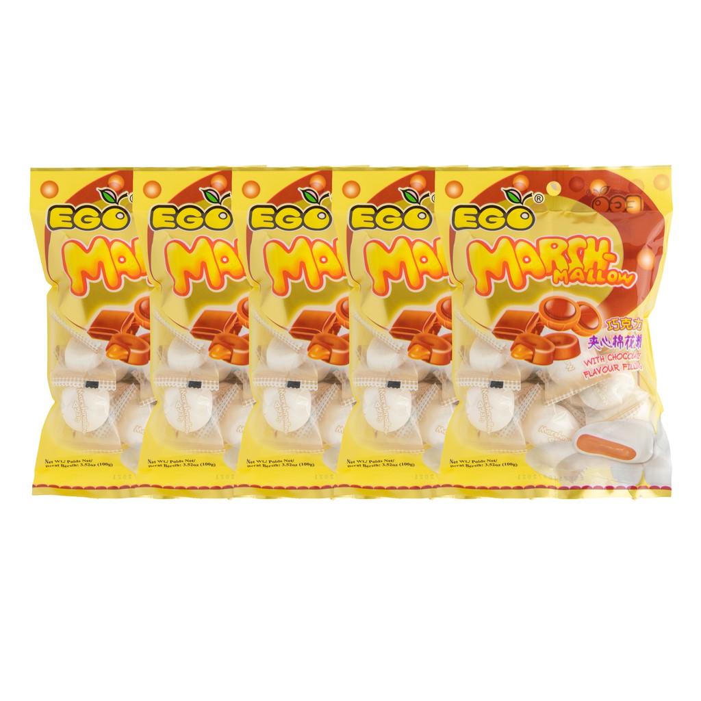 EGO Marshmallow - Chocolate Flavour (Box 5x100g)