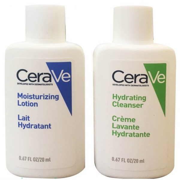 [Ready Stock] Cerave travel size 20ml lotion / 20ml