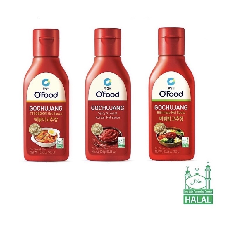 O'FOOD GOCHUJANG SAUCE 300G (HALAL)