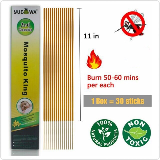 Mosquito Killer Sticks/Pembunuh Nyamuk/Ubat Nyamuk Viral 