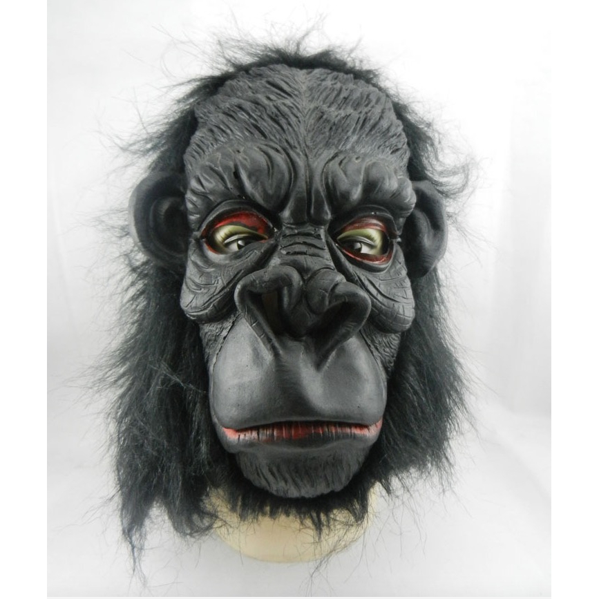 Gorilla King Kong Monkey Orangutan Ape Gorilla Topeng Latex Rubber Super Creepy Mask Toys Party Halloween Cosplay 1 3day Shopee Malaysia