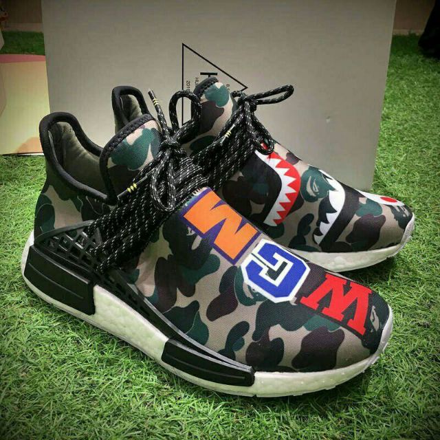 nmd human race x bape