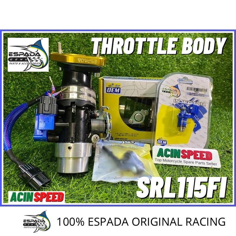 Espada SRL115Fi V1 V2 Throttle Body (with injector)/ Lagenda 115fi