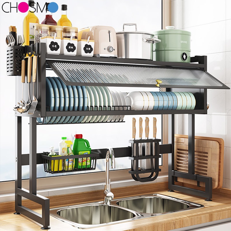 Rak Pinggan Kabinet Dish Drainer Cabinet Rack Kitchen Sink Rack Rak