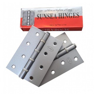 QuickFix Iron Steel Nylon Door Hinges 4 Inch Metal Besi 