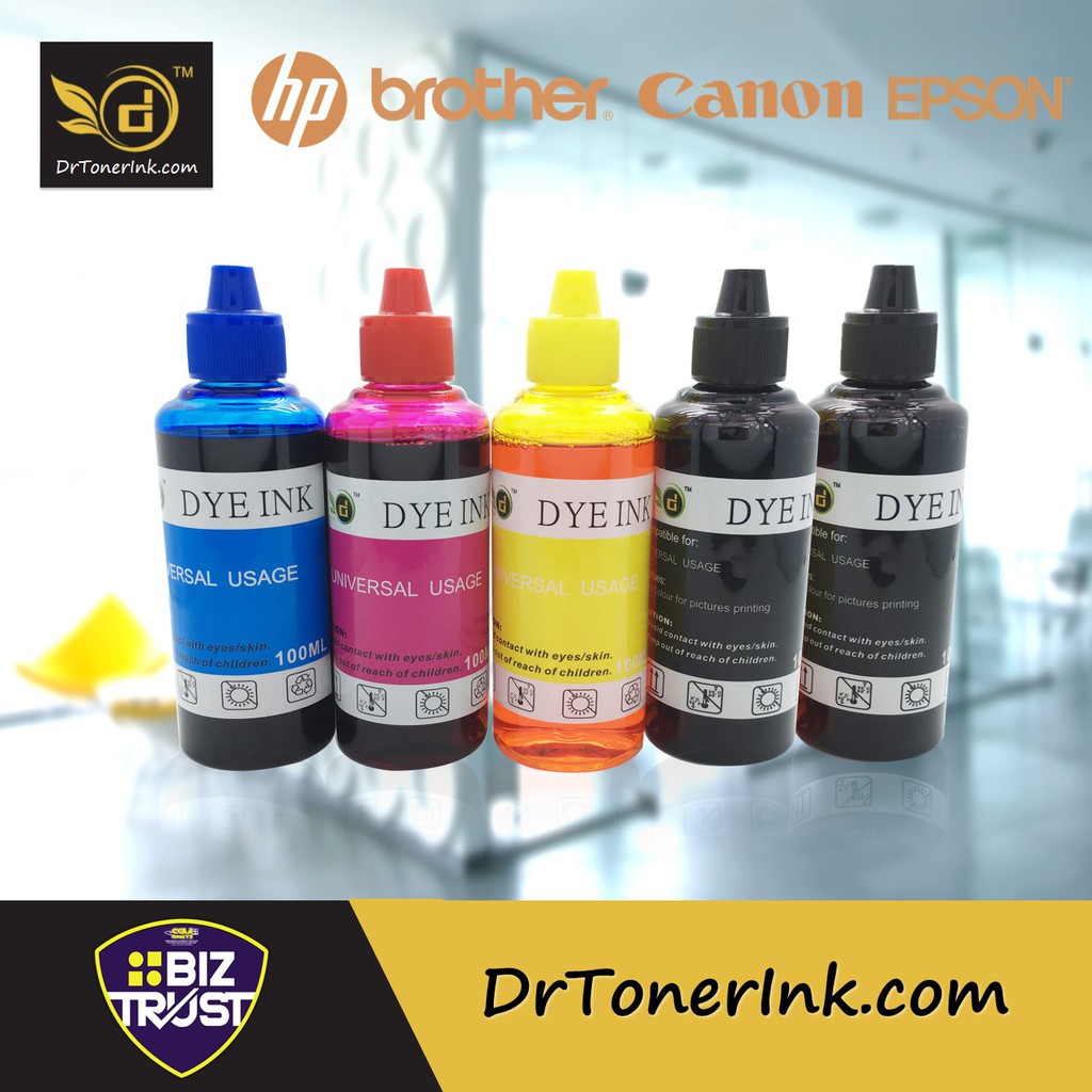 hp colour printer bottle ink