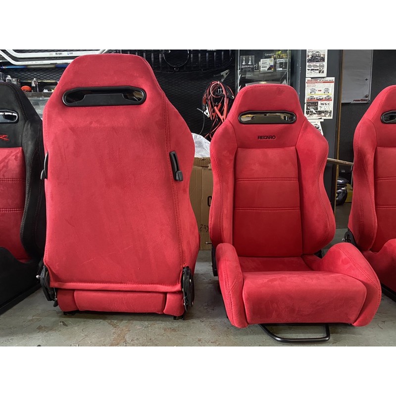 Recaro Seat Full Alcantara Red Type R Sr3 Shopee Malaysia