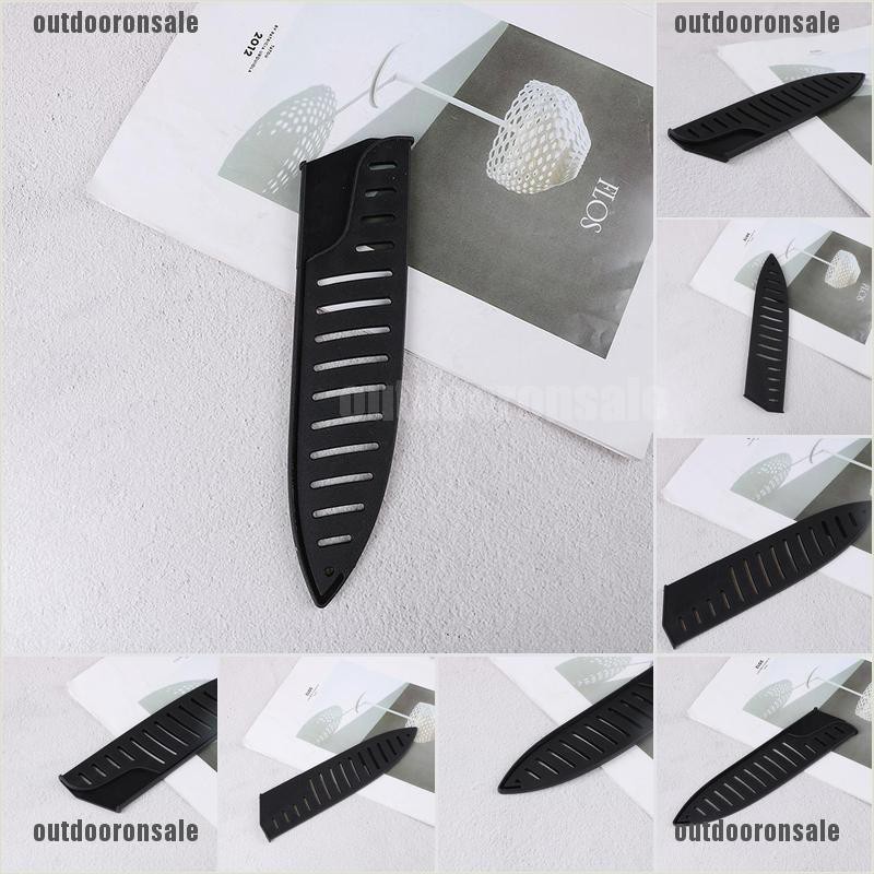 Black Plastic Kitchen Knife Blade Protector Sheath Cover for 8 Inches Knife [hot] Shopee Malaysia