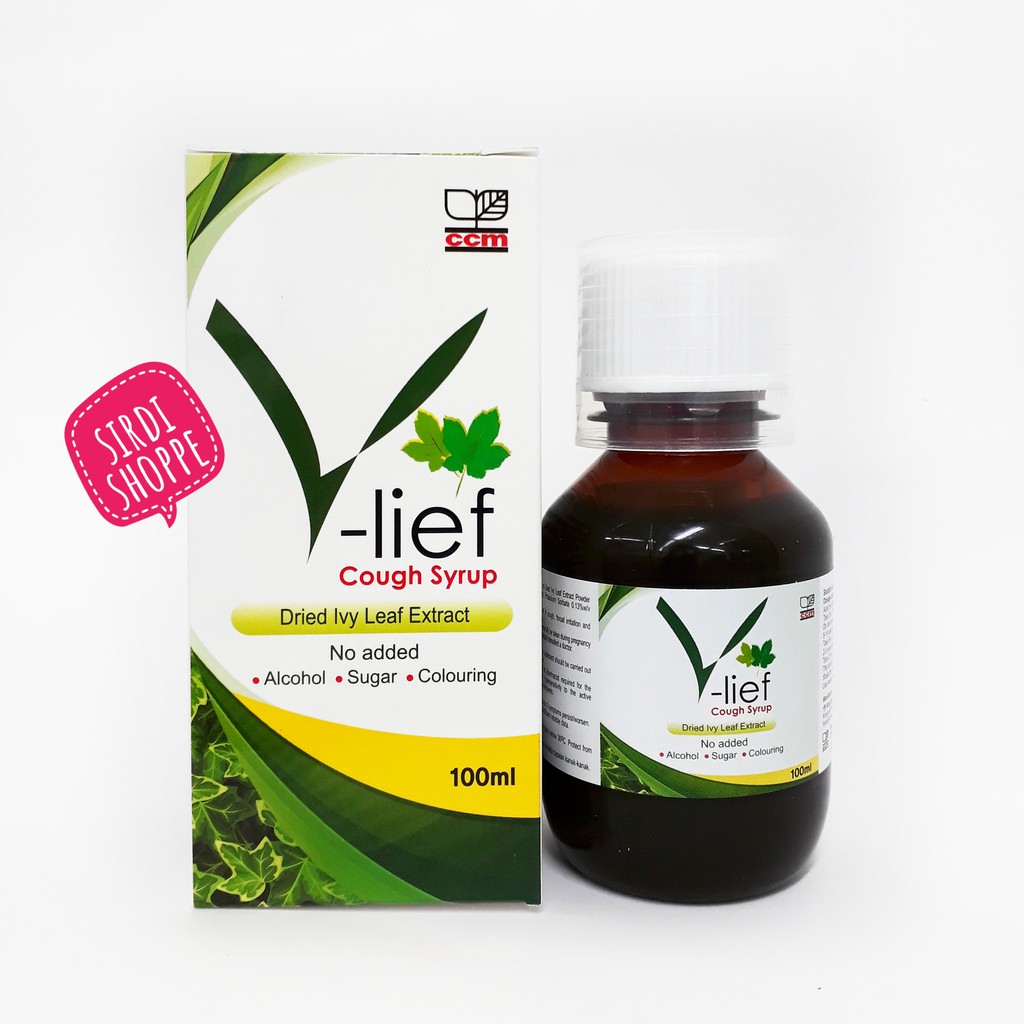 V-lief cough syrup ivy leaf  Shopee Malaysia