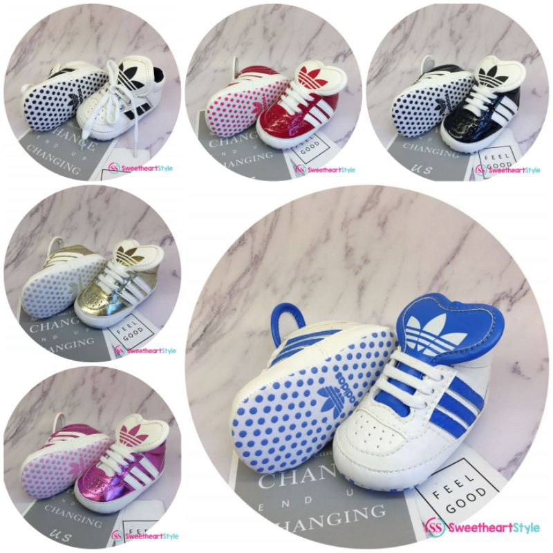 PREWALKER ADIDAS BABY SHOES KIDS FASHION BOY GIRL SPORT NEWBORN INFANT