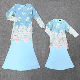  Baju  Raya  3981 3981A Miltida Lace Kurung  Baju  Raya 