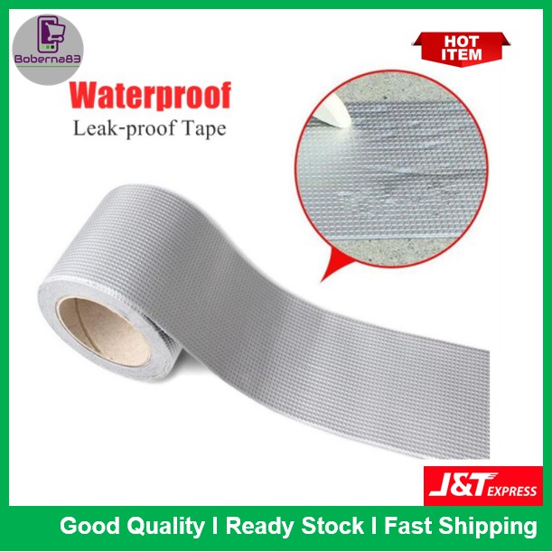 Super Tape Waterproof Tampal Kolam Bumbung Bocor Kalis Air Pelekat Kuat ...