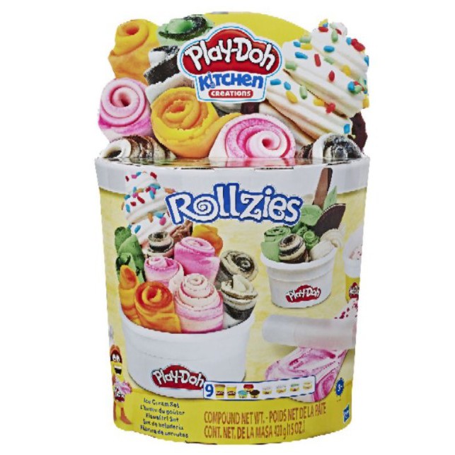 Play-Doh Kitchen Creations Rollzies Rolled Ice Cream Playset children like to play!