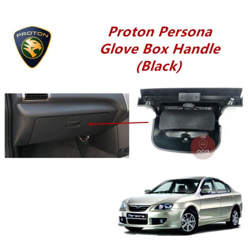 Proton Persona Glove/Compartment Box Handle latch OEM Fitting Black/Grey