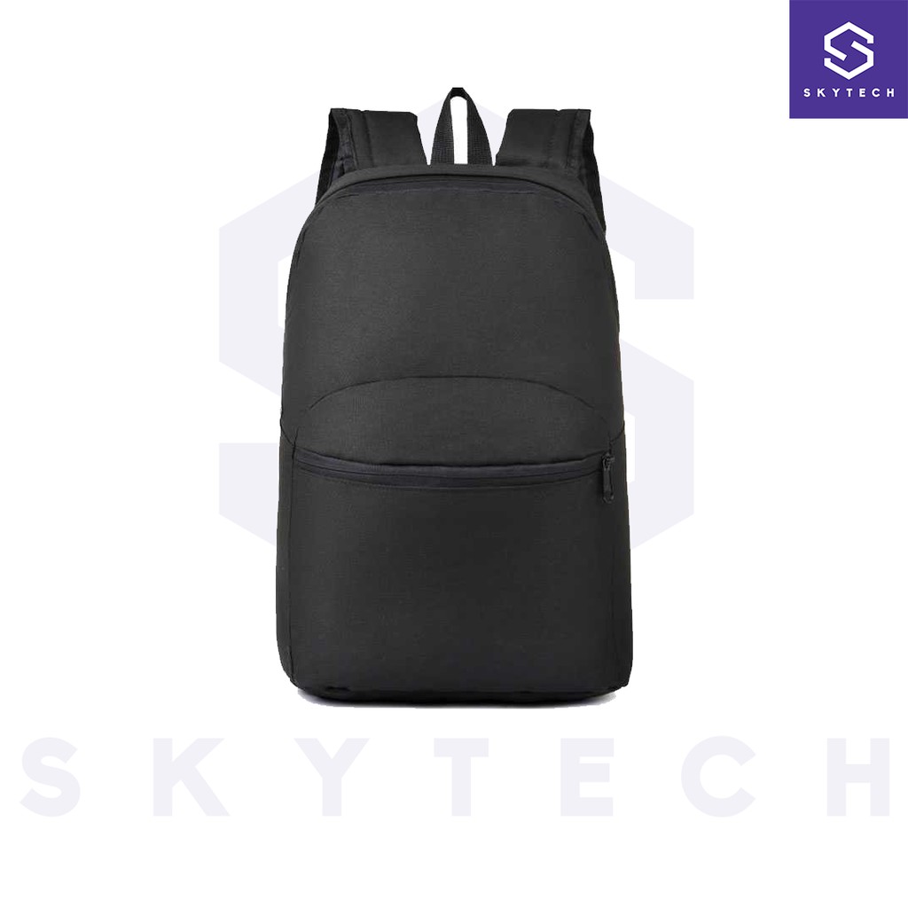 Casual SIMPLE DESIGN LAPTOP Backpack Bag L19BLACK Shopee Malaysia