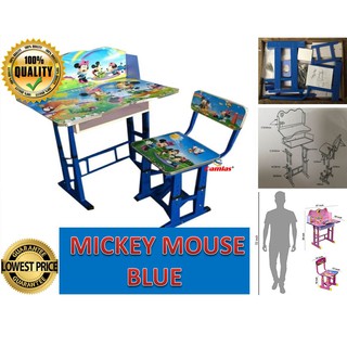  Meja Belajar Kanak Kanak  Study Table With Chair Kid Set 